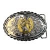 BB-16 Gold Horse Horseshoe Belt Buckle