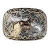 BB-43 Silver/Bronze Horse Belt Buckle