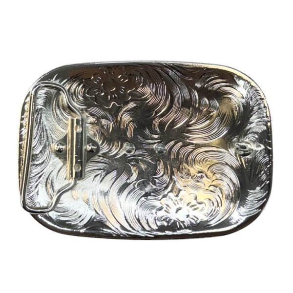 BB-43 Silver/Bronze Horse Belt Buckle