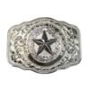 BB-45 Silver The State Of Texas Buckle