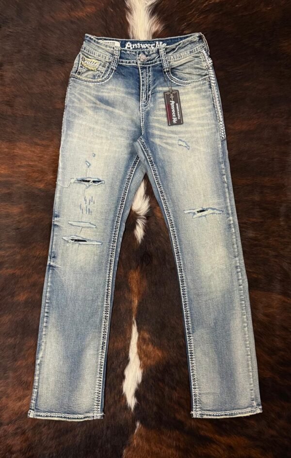 AM-2306 ANSWER ME PREMIUM STRAIGHT FIT JEAN