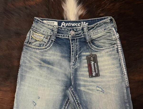 AM-2306 ANSWER ME PREMIUM STRAIGHT FIT JEAN