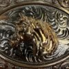 BB-67 Bronze Horse Belt Buckle