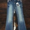 W252-PB30 Western Blue Bootcut Jean