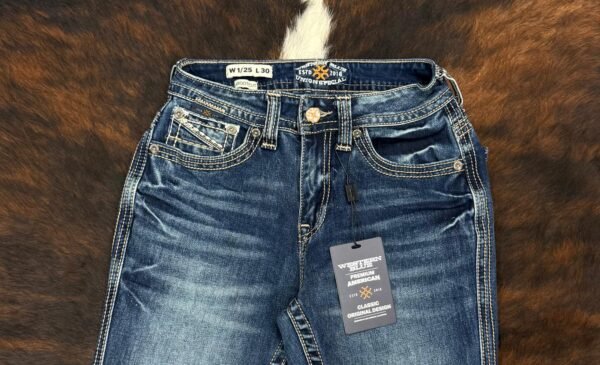 W245-PB30 Western Blue Premium Auehntic Jean
