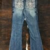 W252-PB30 Western Blue Bootcut Jean