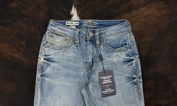 W247-PB30 Western Blue Premium Auehntic Jean