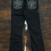 W236-PB30 Western Blue Bootcut Jean