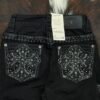 W236-PB30 Western Blue Bootcut Jean