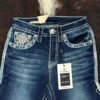 W233-PB30 Western Blue Bootcut Jean