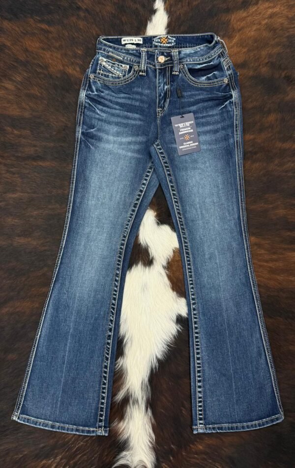 W245-PB30 Western Blue Premium Auehntic Jean