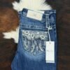 M9616BS Dk. Blue Miss Me Mid-Rise Boot Jean