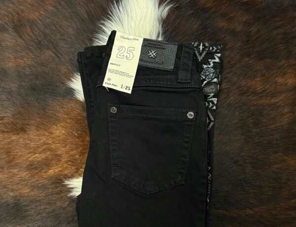 W224-PB30 Western Blue Bootcut Jean