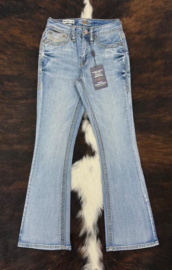 W247-PB30 Western Blue Premium Auehntic Jean