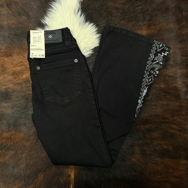W224-PB30 Western Blue Bootcut Jean
