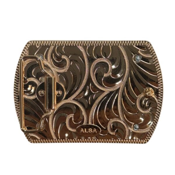 BB-7 Metal/Bronze Horse Belt Buckle