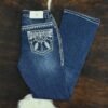 W231-PB30 Western Blue Bootcut Jean