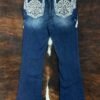 W233-PB30 Western Blue Bootcut Jean