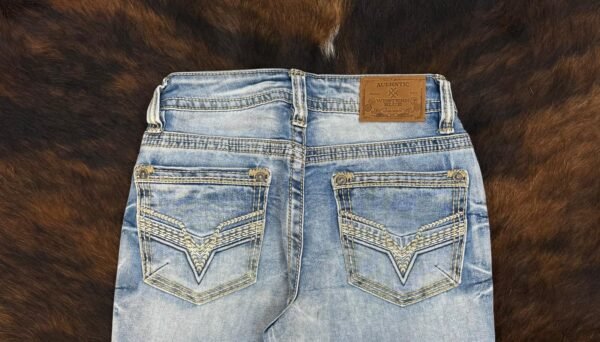W247-PB30 Western Blue Premium Auehntic Jean