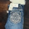 W253-PB30 Western Blue Bootcut Jean