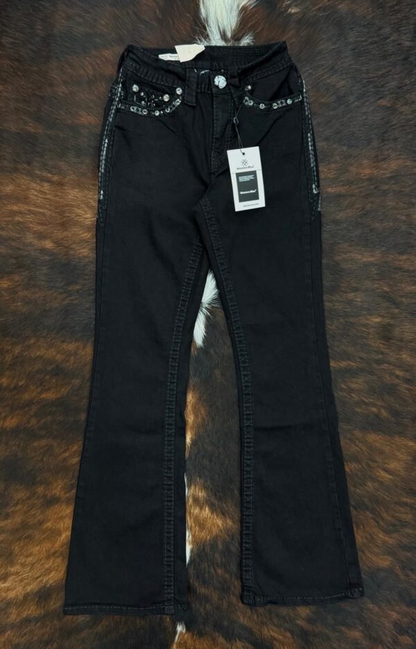 W236-PB30 Western Blue Bootcut Jean