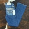 M9616BS Dk. Blue Miss Me Mid-Rise Boot Jean