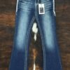 W233-PB30 Western Blue Bootcut Jean