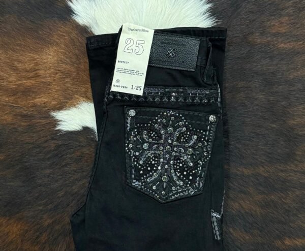 W236-PB30 Western Blue Bootcut Jean