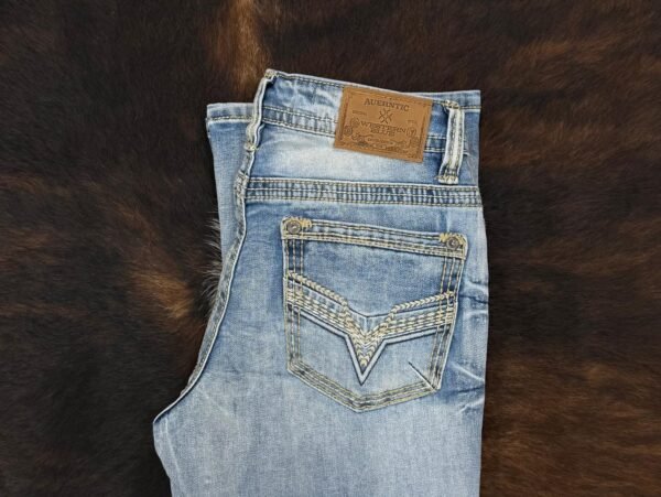 W247-PB30 Western Blue Premium Auehntic Jean