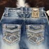 R-373 Rock In La Straight Fit Jean