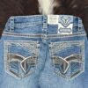 WJ-2391 Western Blue Premium Straight Fit Jean