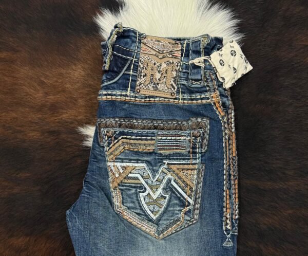 R-381 Rock In La Straight Fit Jean