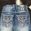R-383 Rock In La Straight Fit Jean