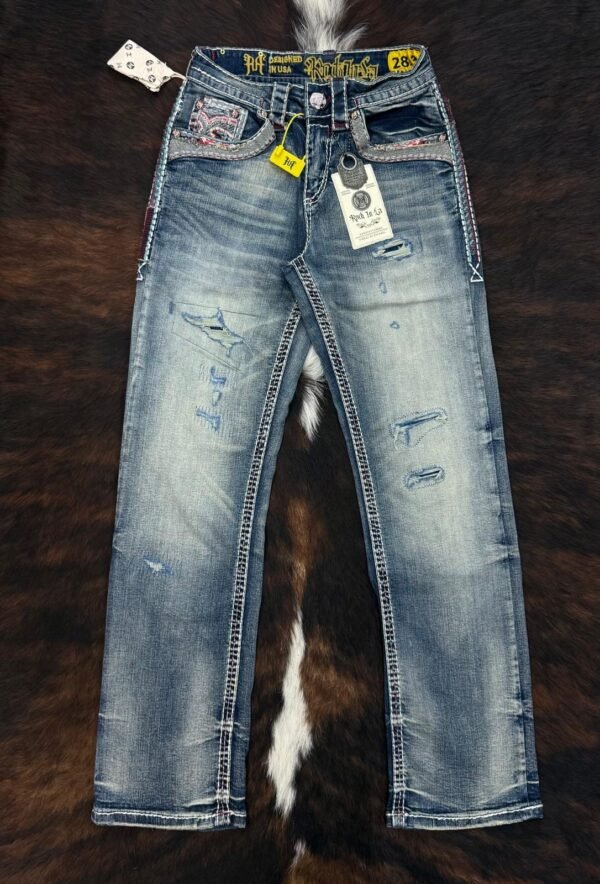 R-387 Rock In La Straight Fit Jean