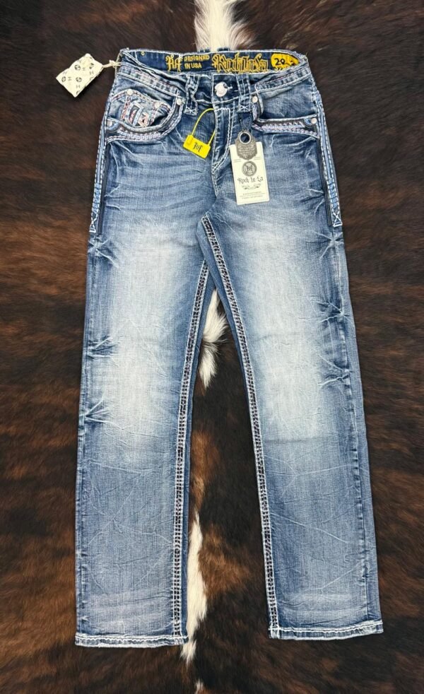 R-383 Rock In La Straight Fit Jean
