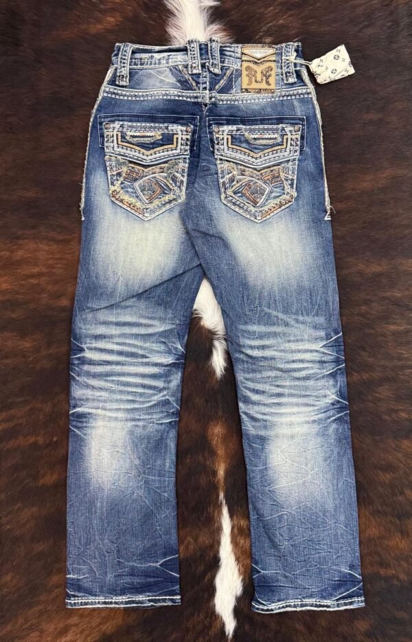 R-373 Rock In La Straight Fit Jean