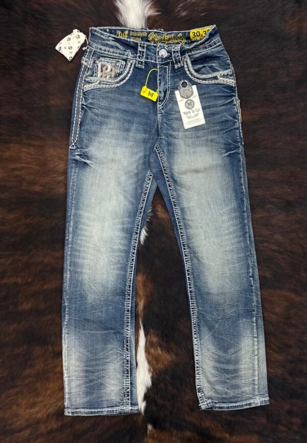 R-378 Rock In La Straight Fit Jean