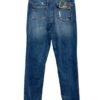 W2339-MO WOMEN WESTERN BLUE MOM FIT JEAN