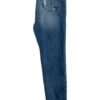 W2339-MO WOMEN WESTERN BLUE MOM FIT JEAN