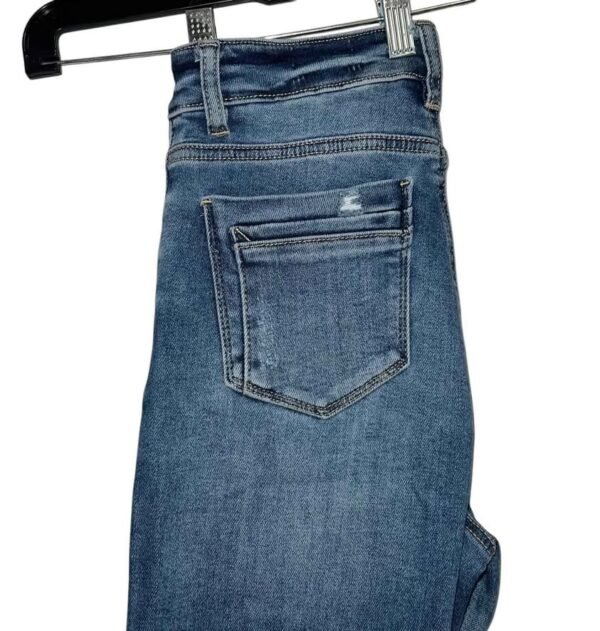W2339-MO WOMEN WESTERN BLUE MOM FIT JEAN