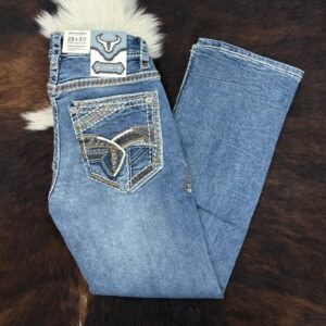 IMG_8176 WJ-2391 Western Blue Premium Straight Fit Jean