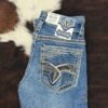 WJ-2391 Western Blue Premium Straight Fit Jean
