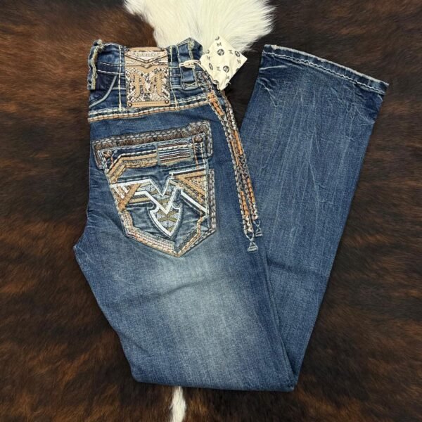 R-381 Rock In La Straight Fit Jean