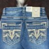 WJ-2389 Western Blue Premium Straight Fit Jean
