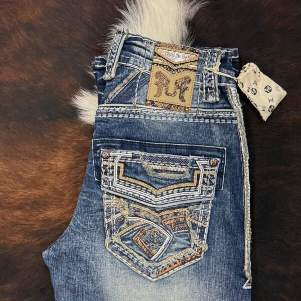 R-373 Rock In La Straight Fit Jean