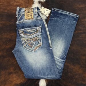 R-373 Rock In La Straight Fit Jean