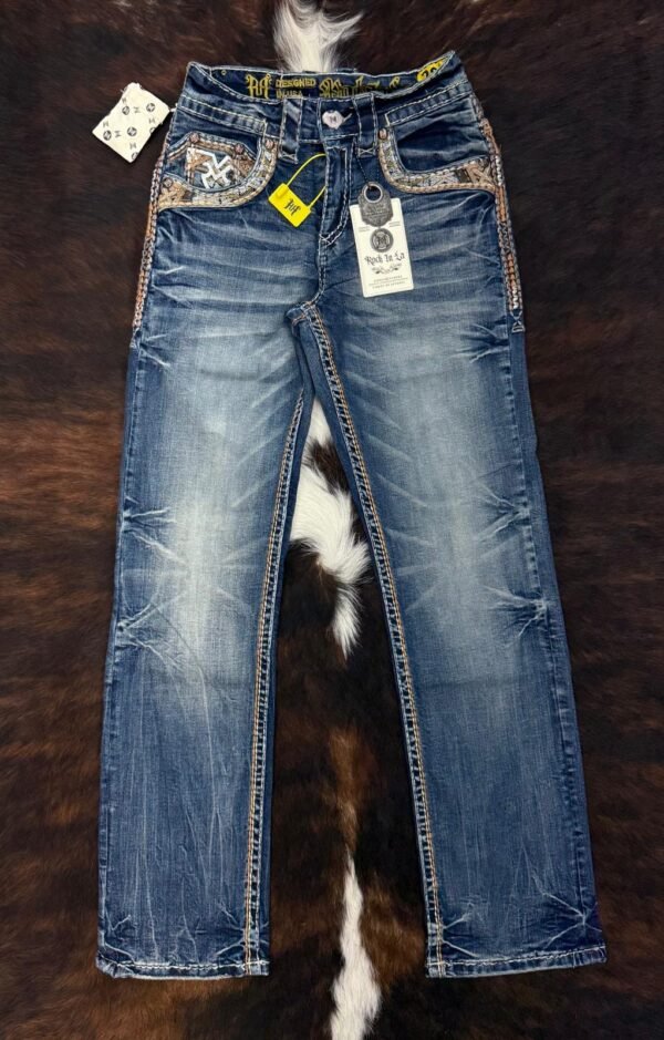 R-381 Rock In La Straight Fit Jean