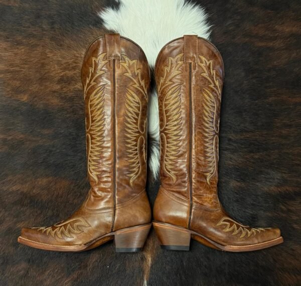 2674364d-6200-4af1-af10-fc29861232c4 RMAC Roca Miel Aguila Comp. Cherokee High-Knee Wildflower Bluebonnet Boots