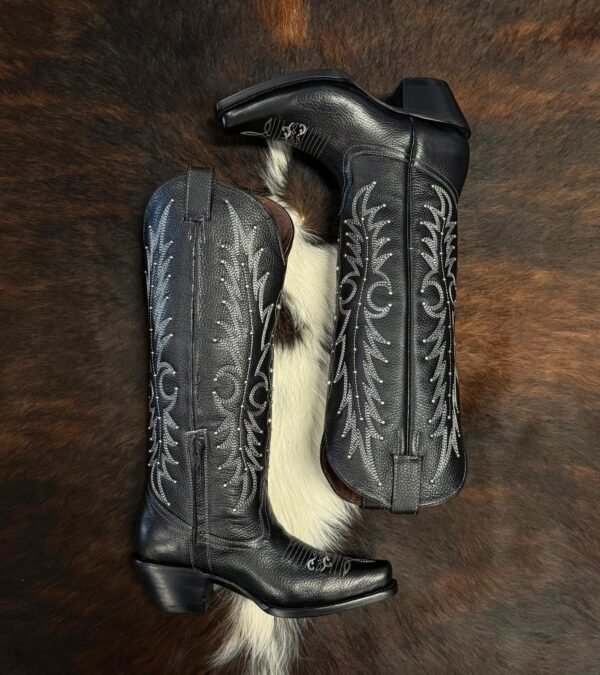 301108f7-4128-43cc-961a-2b5b63a668e2 VNAC Imit. Venado Negro Tubo Álamo Cherokee High-Knee Innovation Women Boots