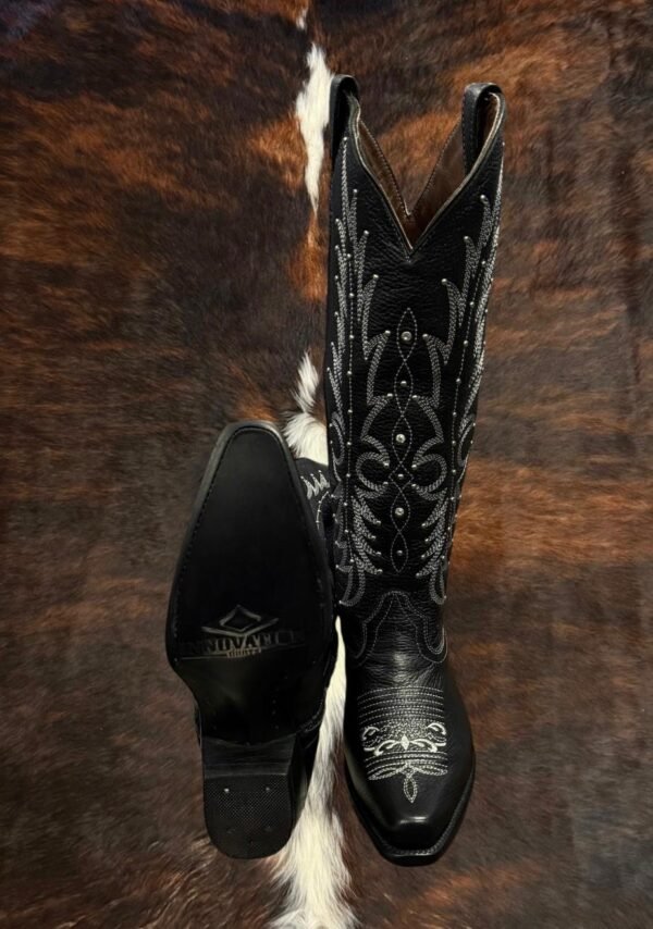 4acdd119-4449-4683-b7e4-3eee7324723a VNAC Imit. Venado Negro Tubo Álamo Cherokee High-Knee Innovation Women Boots